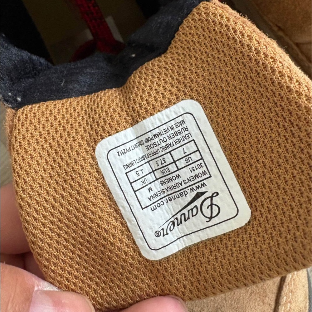 Danner Brown Boots with Black Accents - Picture 4 of 5
